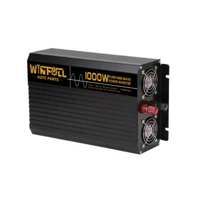 China Portable Power Inverter Manufacturer Low Price Dc /Ac Dual Power 1000W Inverter 275*180*90mm for sale