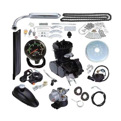 China High Quality 80cc Metal Bicycle Engine Kit 48cc 2-Stroke Gas Motorized Bike Engine Kit for sale