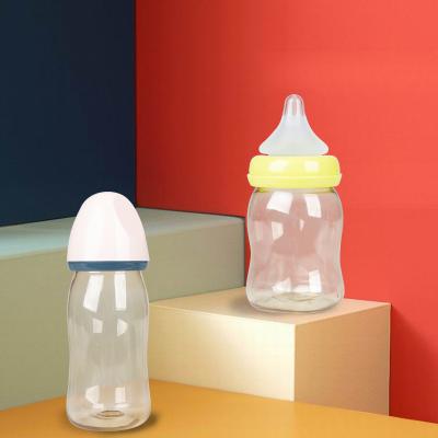 China New Product Bpa Free Custom Baby Bottle Anti Colic Baby Bottles Wholesale Wide Neck Babi Milk Bottle Newborn for sale