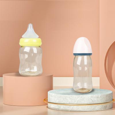 China New Bpa Free Non-Toxic Plastic Free Custom Colic Self Self Feeding Children Anti Water Bottle Feeding Hands for sale