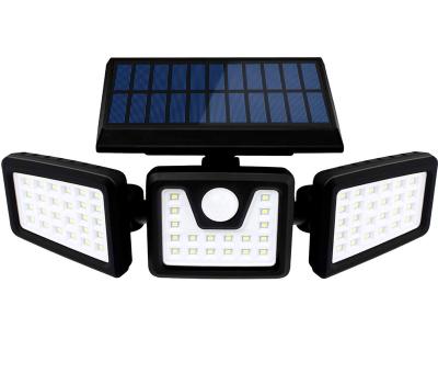 China Waterproof Garden Pathway PIR 128 Led Solar Motion Sensor Light For Home Solar Wall Light for sale