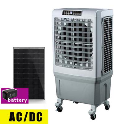 China 35-50m2 Vietnam Air Cooler 220V 12V AC/DC Evaporative Air Conditioner 45L Water Tank With Solar Evaporative Cooling System for sale