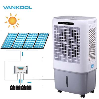 China Hot Selling Vankool Room Solar dc 3000 m3/h 12v 24v Air Cooler for sale