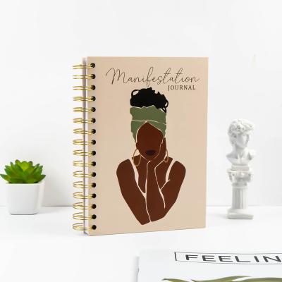 China Custom Mindfulness Motivational Self Care Hardcover Gratitude Journal Daily Planner Inspire Notebook For Gift for sale