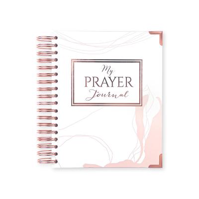 China Customizable Hardcover 2022 Logo Hardcover Notebook Diary Spiral Binding Prayer Journal Planner With Box for sale