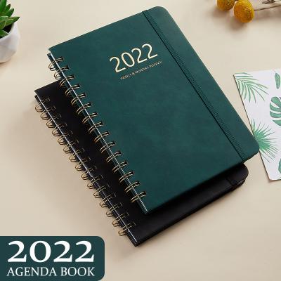 China 2022 Custom Planner Daily Weekly Yearly High Quality Diary Notebook Budget Book Agenda Business Diary Planner for sale