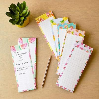 China Custom Loose Leaf Amazon Print Customized Size Weekly Planner Note Sheets Pad For Shopping To Do List for sale