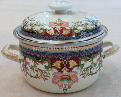 China Sustainable Enamel Casserole, Turkey Pot, Casserole Set for sale