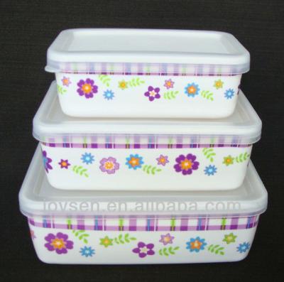 China Melamine Storage Bowl Set / Disposable Bowl With Plastic Bags / Ice Bowl Set for sale