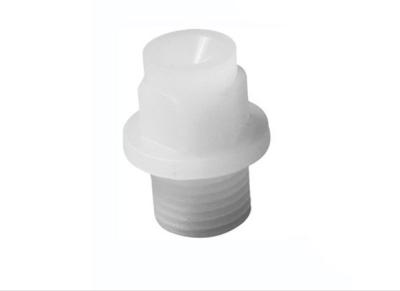 China PVDF High Purity Impact Resistant Sold cone spray Nozzle,non-corrosive full cone nozzle for sale