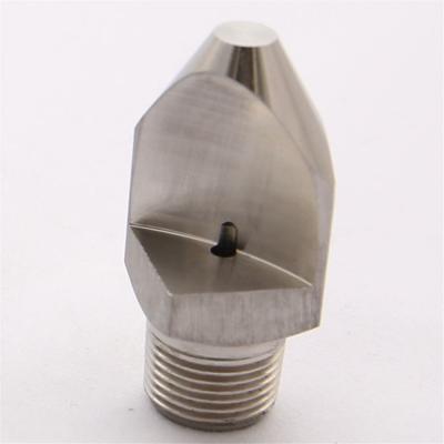 China Stainless Steel Narrow Angle High Impact Vee Jet Nozzles Water Flat Fan Vee Jet Spray Nozz for sale