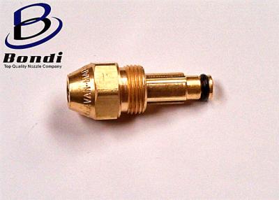 China Brass/304ss Siphon waste oil Burner,Two Fluid oil air atomizing spray nozzle for sale