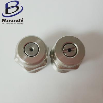 China Straight/Flat fan Spray Pattern Stainless Steel Spray Nozzle for Car Washing for sale