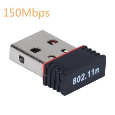 China RTL8188 Mini USB Desktop Wireless Computer Network Card 150M Network Signal WiFi WiFi Receiver 802.11 for sale