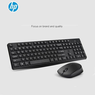 China Hot Selling Black HP CS10 Keyboard Combos Fashionable Anti-Drop Combo Wireless Mouse Wired Andwireless Standard Computer Keyboard for sale