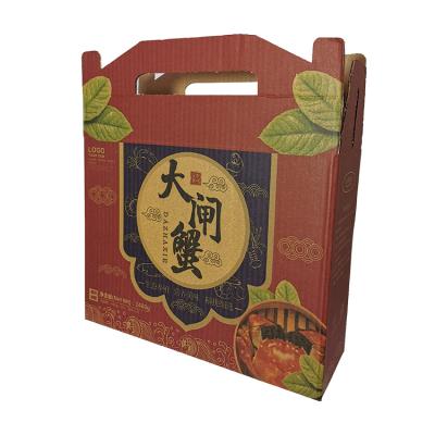 China Recycled Materials Take Out Food Box Paper Food Box Bag Packaging Takeout Factory Supplying Digital Printing Package Box for sale