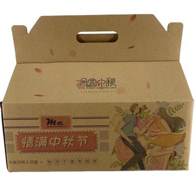 China Recycled Materials Handle Gift Boxes Curated Gift Boxes Packaging Package Box Large Capacity Digital Printing Accept CN; GUA OEM Recycled Materials for sale