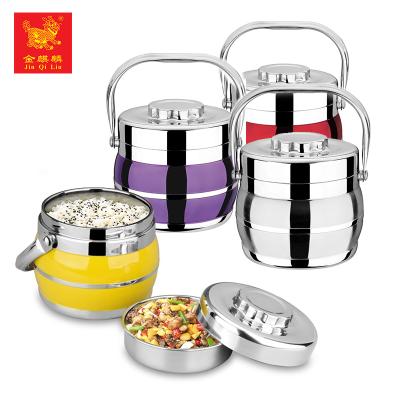 China Sustainable Hot Selling Practical Lunch Stainless Steel Food Storage Container Set With Reasonable Price for sale