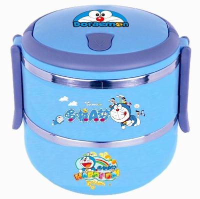 China Hot Sale Viable Cartoon Stainless Steel Food Bowl Kids Leakproof Food Warmer From China for sale