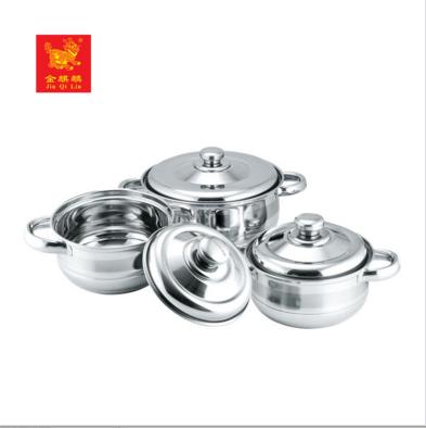 China Newest China Factory Design Reasonable Price Sustainable Stainless Steel Cooking Pots for sale