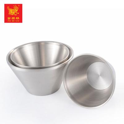 China Viable newly designed very practical hammered stainless steel metal bowl from famous china company for sale