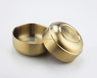 China China New Product Sustainable Round Shape Stainless Steel Mixing Bowl Gold Set for sale