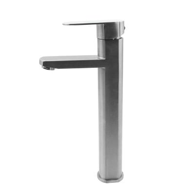 China The modern modern stainless steel core ceramic faucet, simple installation, stable water flow, wash hands and face for sale