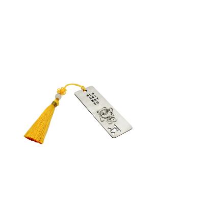 China Health Care Institutes Stainless Steel Bookmark Cored Etching Can Be Customized Card for sale