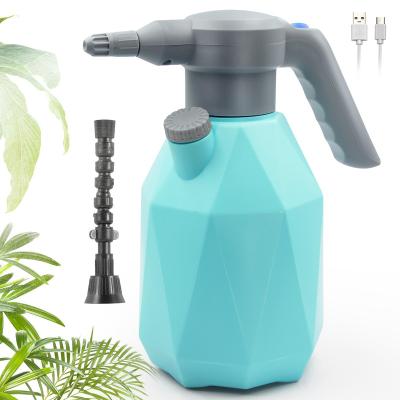 China Garden Sylstar Battery Action Spray Bottle Plastic Pressure Small Bottles Water Sprayer Pump For Garden for sale