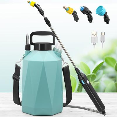 China Home Garden Agricultural Sprayer Electric 5L Water Bottle Garden Plastic Garden Pump Sprayer for sale