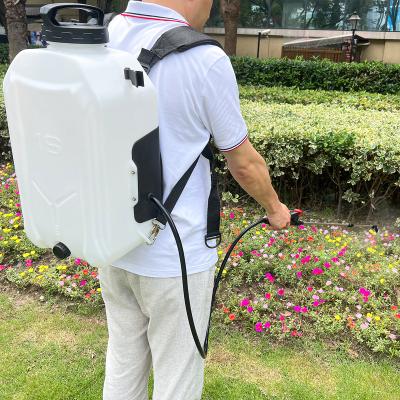 China Agriclture Sprayer Hot selling Garden Tool 12L 16L Agriculture Battery Operated Knapsack Power electric Crop Sprayer for sale