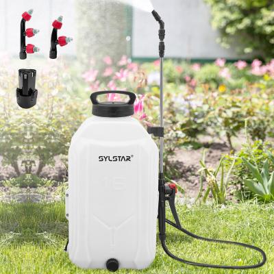 China Electric 12L 16L One-button Switch Cordless Battery Agricultural Sprayer Electric Water Bottle Agricultural Plastic Pump Sprayer for sale