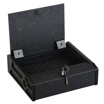 China Solid Steel Gun Safe Steel Conceal Strong Weapon Storage Box for sale