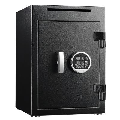 China Passcode Lock Money Drop Coin Digital Keypad Combination Lock Safe Money Deposit Safe Box for sale