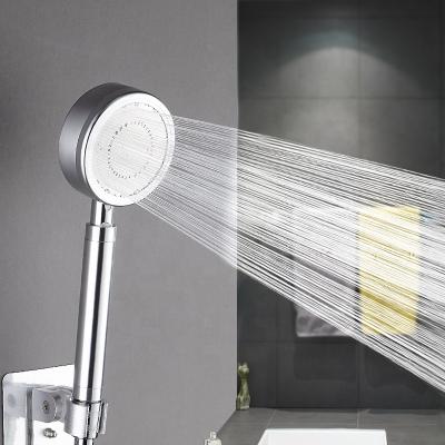 China With Diverter Stainless Space Aluminum Filtration Bathroom Pressurized Shower Head for sale