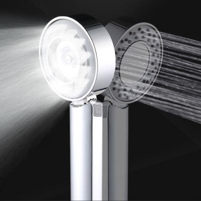 China With Hand Held Diverter ABS Shower High Pressure Rain Double Sided Shower Head for sale