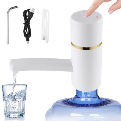 China Small Eco-friendly Rechargeable Auto Electric Portable Smart Water Pump Radio 5 Gallon Water Dispenser Bottle Drinking Water Pump for sale