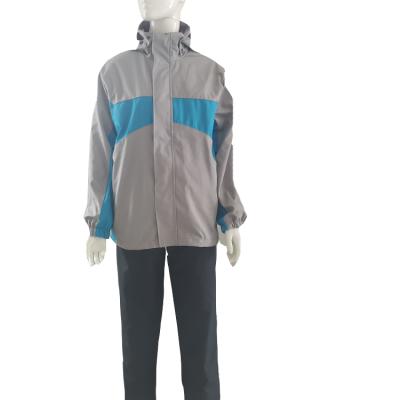 China OEM ODM Windproof Zipper Anorak Coats Pants Set Suit Mens Jackets for sale