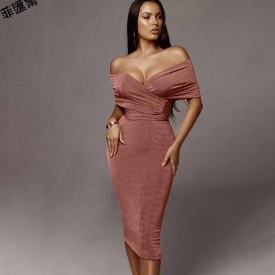 China Hot Seling Dry Cleaning Plus Size Dresses Elegant Style Women Dress For Party for sale