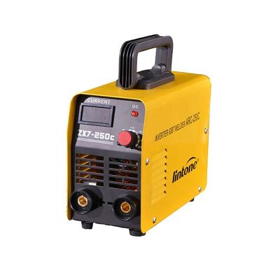 China Hotels MINI Compact Design MMA-250 Single Phase Light 220 Volt IGBT Portable Stick Welder for sale