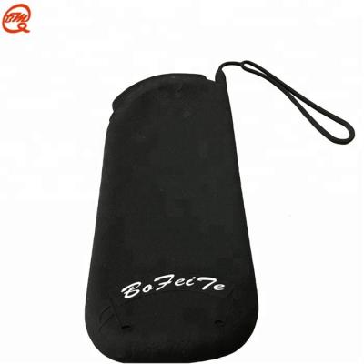 China Customized Logo Pouch Glass Bags Solid Color Silicone Sunglasses Eco - Friendly Pouch for sale