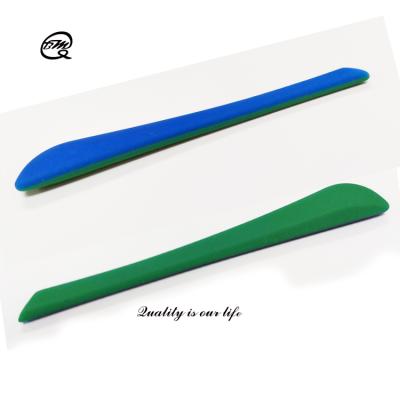 China Sports Shape Green And Blue Color Silicone Sunglasses Temple Material Tips for sale