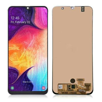 China Replace OEM oled screen for Samsung A50 mobile phone display mobile phone spare parts 6.4 inch screen replacement for sale