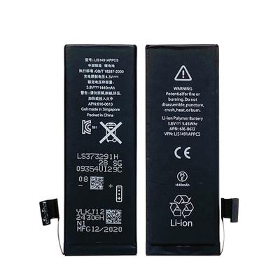 China With 500 Times SUNMORN 3.8V 1440 mAh Cell Phone Batteries For I Phone Replacement Lithium Ion Battery 5 For I Phone for sale