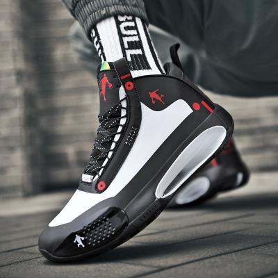 China High Top Basketball Shoes Men 2021 Unisex High Top Basketball Shoes Mens Sports Branded Shoes Sneaker Men Breathable AJ Basketball Shoes 1 Custom Made for sale