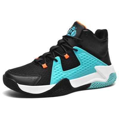 China High Top Basketball Shoes Men Sports Shoes Breathable Cushioning Non-slip Portable Gym Training Athletic Mens Basketball Shoes Basketball Sneakers For Men for sale