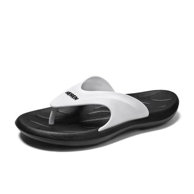 China CUSHIONING Beach Flip Flops Summer Men Slide Comfortable FLAT Sandals Slippers Men Casual Shoes Fashion Men Flip Flops Hot Sell Footwear for sale