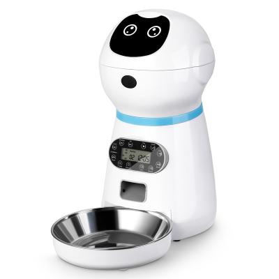 China Automatic Automatic Smart Pet Feeder for Cats Dogs Smart Food Dispenser APP Timer Remote Control Pet Feeding for sale