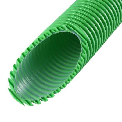 China 75mm /110mm Size Flexible HVAC Systems Parts Round HDPE Pipe Antistatic Air Duct For Supply for sale