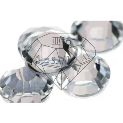 China Eminent Custom Stone Game Flatback ASFACheap Hot Promotion Crystal Glass Stone Mading Stone Foil Heat Transfer Applique for sale